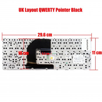 Laptop Keyboard HP 6037B0058806 6037B0058809 6037B0058809 6037B0058810 6037B0058826 6037B0064826 6037B0065101 6037B0065201 635768-001 635768-031 635768-041 635768-051 635768-061 635768-071 635768-121 635768-131 635768-161 635768-171 (Ref.40279UKPOINTER)