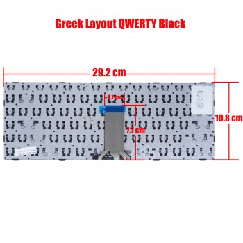 Keyboard Greek-Greek Laptop Keyboard Lenovo G40 G40-30 G40-45 G40-70 G40-70m Z40-70 Z40-75 25214528 MP-13P83GR-686 MP-13P83US-686 PK13114I1A01 MP-13P8 T5G1-GK T5G1-US PK130TG1A01 25214510 GR VERSION GK BLACK (Ref.40285GR)