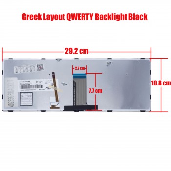 Keyboard Greek-Greek Laptop Keyboard Lenovo G40 G40-30 G40-45 G40-70 G40-70m Z40-70 Z40-75 B40-80 25214528 MP-13P83GR-686 MP-13P83US-686 PK13114I1A01 MP-13P8 T5G1-GK T5G1-US PK130TG1A01 25214510 GR VERSION GK BLACK (Ref.40285GRBACKLIT)