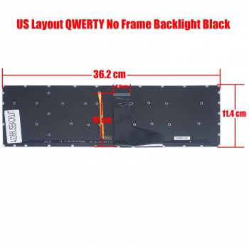 Laptop Keyboard Toshiba Satellite P55 P55 P55t P55-A P55t-A P55t-A5202 P50 P50-A P50t P55 P55t P55T P55T-B5155 P55T-B5156 P55T-B5158 P55-b p55t-a5116 p55t-a5118 (Ref.40286USBACKLIT)