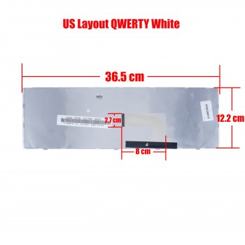 Laptop Keyboard Sony VAIO PCG-61611M VPCEE3E1E Laptop Keyboard US WHITE VERSION(Ref.40296USWHITE)