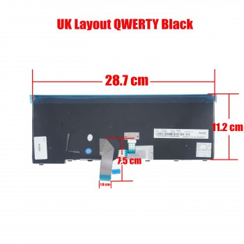 Keyboard Laptop Keyboard for Lenovo IBM T460 T440 T440P T440S T431S T450 T450S 04X0101 04X0139 04Y0824 04Y0862 04Y2726 04Y2763 0C02215 0C43906 0C43944 0C45328 338060 3890PG 38X06E 852-41988-BXA UK VERSION(Ref.40297UK)