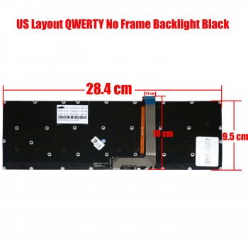 Keyboard Laptop Keyboard Lenovo Ideapad Yoga 3 Pro 13 1370SN20F66312 V-148520AK1 PK130TA1A00 SN20F66305 V-148520AS1-US US NO FRAME VERSION(Ref.40300USNOFRAME)