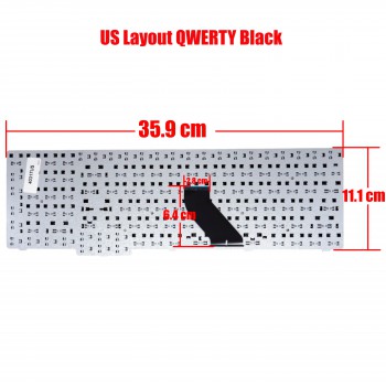 Keyboard Laptop Keyboard Acer 8735ZG 8920G 8930G 9400 9402 9403 9404 9410 9411 9412 9413 9420 9422 9423 9424 9425 9920 9920G (Ref.40317US)