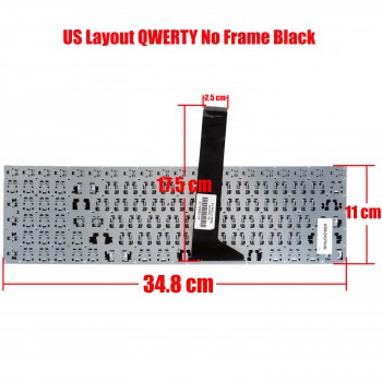 Laptop Keyboard ASUS ASUS F550 ASUS F550CA ASUS F550CB ASUS F550CC ASUS F552C ASUS F552CL ASUS F552E ASUS F552EA ASUS F552EP ASUS F552L ASUS F552LD ASUS K550CC ASUS P550CA (Ref.40359USNOFRAME)