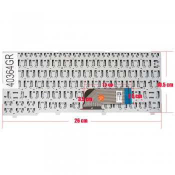 Greek Laptop Keyboard for Lenovo Ideapad 100S 100S-11IBY LCM15J1 G8010NRBH 5CB0K48374 GR No Frame Black ( Ref.40364GR )