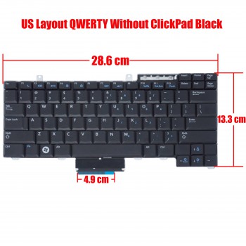 Laptop Keyboard Dell Latitude E6510 Laptop Keyboard Dell Latitude E6510 us keyoard(Ref. 40388US)