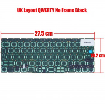 Laptop Keyboard for Laptop Apple Macbook Pro 13" A1708 Year 2016 2017 (SKU.40415UK)