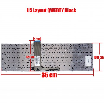 Laptop Keyboard - Keyboard for MSI MS16GB MS16GA GE60 CR61 CX70 CR70 CX61 gp60 gp70 MS-16GA MS-16GD V139922CK1 S1N-3EUS2C1-SA0 (Ref. 40424US)