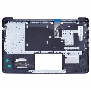 Laptop Keyboard Palmrest for Asus VivoBook E402YA E402YA-GA032TS 90NB0HC2-R31FR1 E402WA 90NB0HC3-R31LA2 E402MA 90NL0033-R31FR1 US Dark Blue ( SKU.40436USPALMBLUE )