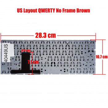 Laptop Keyboard - Keyboard for Asus ZenBook UX31 UX31A UX31LA UX31E BX31A BX31E UX31E-DH72 MP-11B16GB6698 MP-11B13US6528 9Z.N8JBC.50 PK130SQ425S NSK-UQ00U mp-11b16i06528 mp-11j1436085688m 0KNB0-3100US00 0KN0-LY1US02 (Ref.40449US)
