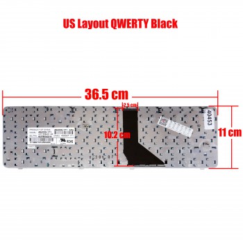 Keyboard Laptop - Keyboard for HP COMPAQ 6820 6820s 466200-B31 V071326AS1 6037B0022318 454220-171 V071326BS1 6037B0027602 490327-021 BAJWE01LXXJ0AJ 454220-001 V071326AK1 456587-051 (Ref.40453US)