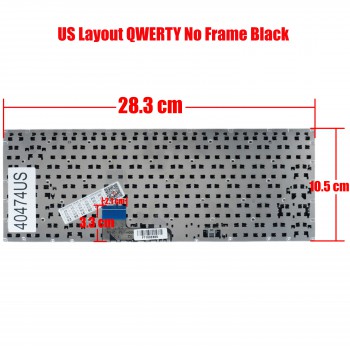 Laptop Keyboard for Lenovo Yoga 2 13 Type 20344 3-1470 E31-70 E31-80 500S-13ISK 700-14ISK 25215048 25215079 SN20G60058 SN20G91298 US No Frame Black ( SKU.40474US )