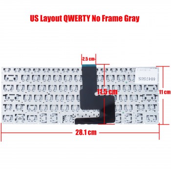 Laptop Keyboard Lenovo Yoga 520-14IKB 520-14IKB 80X8 520-14IKB 81C8 720-15IKB Ideapad v14-iil s130 S130-14IGM S340-14IIL 330S-14ISK OEM (Ref.40475US)