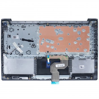 Keyboard - Laptop Keyboard Palmrest for Lenovo IdeaPad 3-14IIL05 81WD00L6PH 5CB0X56554 5CB1D67123 SN20M61630 AM1JU000300 US Silver ( Ref.40475USPALM )
