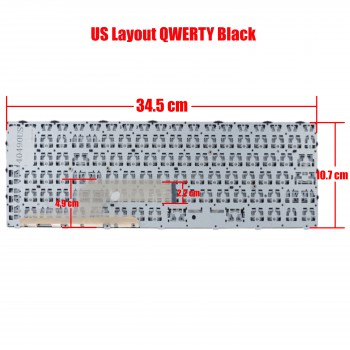 Laptop Keyboard HP ProBook 450 G5 455 G5 470 G5 9Z.NEFSQ.00U NSK-XK0SQ (Ref.40490US)