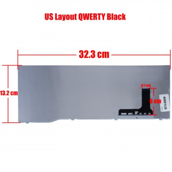 Laptop Keyboard Fujitsu LH532 LH522 LH532A LH532B LH532C AEFJ8U00020 AEFJ8U01020 CP575204-01 CP613640-01 US (40501US)