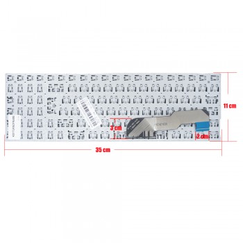 Keyboard Laptop Keyboard Asus X541 X541N X541NA X541LA X541S X541SA X541UA R541 R541U X541 X541UA X541UA X541UV X541S X541SC X541SC X541SA X541U NB16 UK OKNBO-6122US0Q 90NB0CG1-R31UK0 (Ref.40517UKNOFRAME)