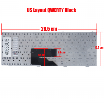 Laptop Keyboard for Fujitsu Amilo V2030 V2035 V2055 V3515 Li1705 L1310 A1655 L7320 V022422BK1 K022405E1 US No Frame Black ( SKU40533US )