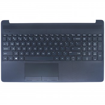 Keyboard - Laptop Keyboard Palmrest for HP 250 255 256 G8 250 255 G9 15S-DY 15S-DU 15-DW 15S-GU 15S-GR M31099-001 L52021-001 L94460-001 AP2H8000E60 US Black ( Code 40549USPALM )