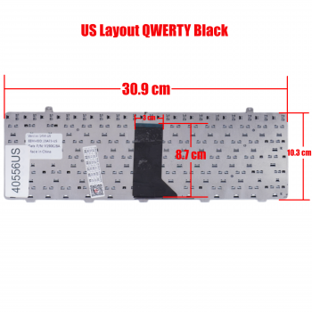 Keyboard-Keyboard Laptop For Dell Inspiron 1464 6W8T8 6W8T8 06W8T8 (Ref.40556US)
