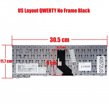 Laptop Keyboard LG A305 A310 A410 C400 C500 C500-G C500-H CD400 CD500 PV510 MP-09M23A0-5281 (Ref.40572US)