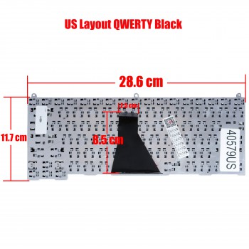 Keyboard Laptop Sony Vaio VGN-BZ Series Keyboard 1-480-873-11 AETW1E00010 (Ref.40579US)