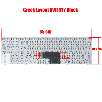 Greek Keyboard Laptop Keyboard for Pegatron C15 MP-13A86B0-528 0KN0-CN1BE12 MP-09M63US6698W MP-13A86D0-528 0KN0-CN1GE12 GR (Code 40592GR)