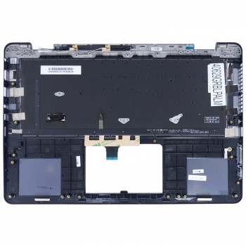 Greek Laptop Keyboard Palmrest for Asus ZenBook Flip 14 UX461U UX461UA UX461UA-DS51T UX461UN 90NB0GD1-R30080 90NB0GD2-R30080 GR Backlight Gray ( SKU.40629GRBLPALM )