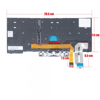Keyboard - Laptop Keyboard for Lenovo ThinkPad T14 Gen1 T14 Gen2 P14S 14.0 inch 5N20V43760 SN20V43688 US With Pointer With Backlight ( Ref.40666USBACKLIT )
