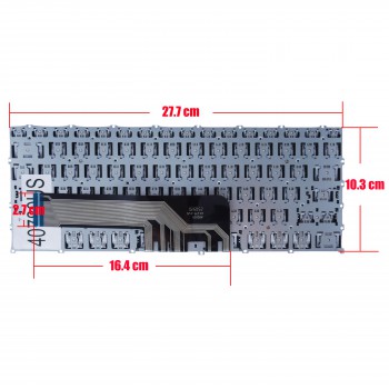 Keyboard - Laptop Keyboard for Lenovo Yoga Slim 7 Pro 14ARH7 14IAP7 14IAH7 13ITL5 IdeaPad 5 Pro 14ACN6 13ACN05 13ITL05 82CY LCM20A9 5CB1H81618 US No Frame Gray ( Ref.40780US )