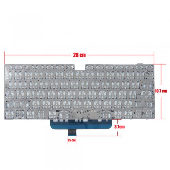 Keyboard Keyboard Laptop for Huawei MateBook D14 D15 Boh-WAQ9R WAQ9HNR WAQ9HNL WAP9HNR NbB-WAH9 WAH9P WAE9P WAQ9R Nbl-WAQ9R US No Frame Black ( Ref.40910US )