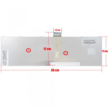 Greek Laptop Keyboard for Toshiba Satellite C70 C75 C75D C75D-A C75A C75T C75DT C75-A 9Z.N7USV.N01 AEBD5500020-GK 6037B0083202 134970131 GR White ( Ref.40912GRWHITE )