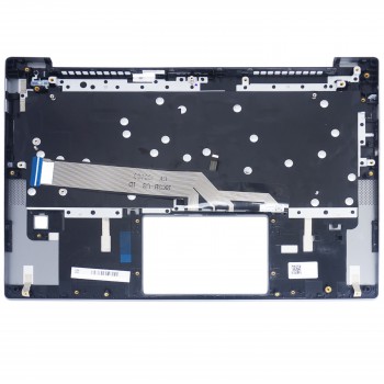 Keyboard - Laptop Keyboard Palmrest for Lenovo IdeaPad S540-14 S540-14IWL 14IML 14API 5CB0S17226 5CB0S17216 5CB0S17247 5CB0S17218 US Backlight With Fingerprint Hole Silver ( Ref.40927USSILVERPALM )