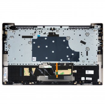 Keyboard - Laptop Keyboard Palmrest for Lenovo IdeaPad S740-14IIL 81RT Yoga S740-14IIL 81RS 5CB0U44113 5CB0U44215 5CB0U44214 5CB0U44082 5CB0U44118 SN20U40029 US Backlight Silver ( Ref.40930USSILPALM )
