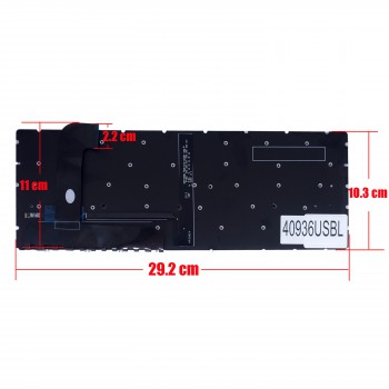 Keyboard - Laptop Keyboard for HP ZBook Studio G7 G8 M14606-001 M14605-071 AM2VB000620 LK132VB1B0 LK132VB1A10 LK132VB1B00 7J2010 US No Frame Backlight Black ( Ref.40936USBL )