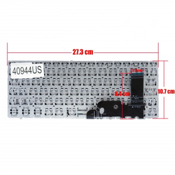 Keyboard - Laptop Keyboard for HP Elitebook 840 G9 845 G9 840 G10 TCBBK100DC 6070B1957703 BCA8X100DCN N09059-001 N14786-001 N45442-001 US No Frame Black ( Code 40944US )