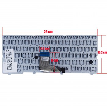 Keyboard - Laptop Keyboard for Lenovo WinBook N24 N23 N22 81AF 80S6 81FY 300E SN20N25162 US No Frame Black ( Code 40964USNOFRAME )