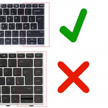 Keyboard - Laptop Keyboard for HP EliteBook 735 G5 735 G6 830 G5 836 G5 830 G6 730 G6 730 G5 L13697-001 L13698-001 L14378-001 UK Silver Frame Black ( Ref.40970UKSIL )