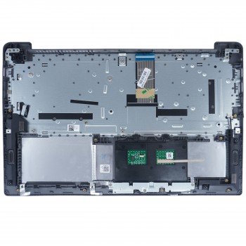 Keyboard - Laptop Keyboard Palmrest for Lenovo IdeaPad 3-15ITL6 82H8489 IdeaPad 3-15ALC6 82KUCTO1WWW 82KUCTO1WWENAU0 82KUCTO1WWENAU1 82KUOOC245 5CB1B69154 US Arctic Gray ( Ref.40977USPALM )