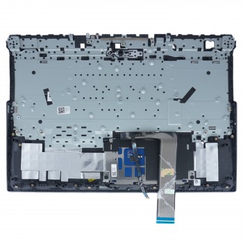 Keyboard - Laptop Keyboard Palmrest for Lenovo Legion 5 Pro-16ACH6H 5 Pro-16ITH6H 5CB1C14952 5CB1C14888 5CB1C14920 5CB1C14916 5CB1C14948 US Backlight Grey ( Ref.40978USPALMBL )