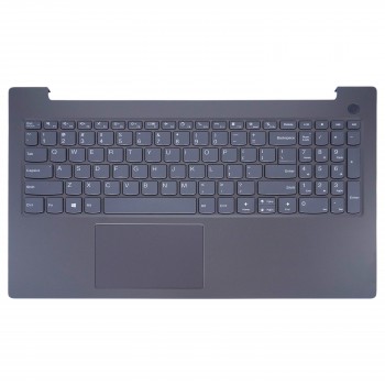 Laptop Keyboard Palmrest for Lenovo V15 G2-ALC 82KD V15 G2-ITL 82KB 82KD0044RM 5CB1B96484 5CB1B96483 AP21S000110 US Gray ( SKU.40993USPALM )