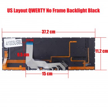 Laptop Keyboard for HP Omen 16-B 16-B000 16-B100 16T-B00 16T-B100 15-EK 15-EK000 15-EN 15-EN0000 16-b1003nv 16-b1010nv M62264-001 L98947-001 M00842-001 US No Frame Backlight Black ( SKU.41003USBL )
