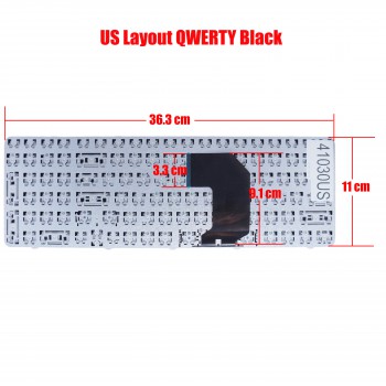 Laptop Keyboard for HP Pavilion G7-1000 G7-1100 G7-1200 G7-1300 640208-001 647630-001 US Black ( SKU.41030US )
