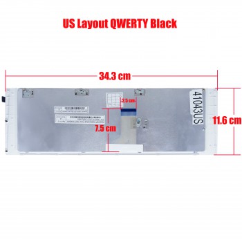 Laptop Keyboard for Asus A40 A40DE A40DQ A40DR A40DY A40E A40EI A40EN A40EP A40F A40JA A40JB A40JC A40JE MP-10A63US-5281 0KN0-IF2US02 04GN167KUS00-2112 US White ( SKU.41043US )