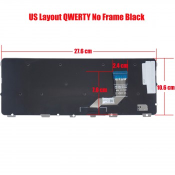 Laptop Keyboard for Lenovo 100e Chromebook 81ER Gen 2 82J7 82J8 82CD Gen 3 82UY 82V0 5M11C94673 SN20Q37037 120402855 SN21A41001 US No Frame Black ( SKU.41074US )
