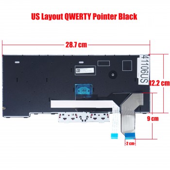 Laptop Keyboard for Lenovo ThinkPad L14 Gen1 20U1 20U2 20U5 20U6 L14 Gen2 20X1 20X2 20X5 20X6 SN20W67520-E1 PK131H43A0 V191620AS1GK DH54T DS71T 5N20W67724 US Pointer Black ( SKU.41106US )