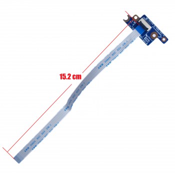 Start Button - Power Button Board for Laptop Lenovo ThinkPad W550S W550 T550 T560 T570 P50S 00JT432 48.4AO09.011 55.4AO02.D19G SC50G56891 with cable ( Code 1-BRD157 )