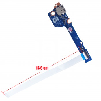 USB Board - USB Board for Laptop HP Pavilion Gaming 15-EC 15-EC0013DX 15-ec2021nr 15Z-EC200 L72696-001 DA0G3HTB8D0 TPN-Q229 with cable ( Ref.1-BRD158 )