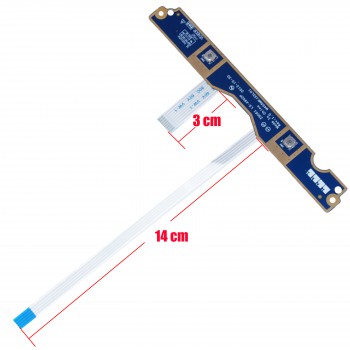 Touchpad Mouse Button Board for Laptop HP Pavilion 15-G 15-G000 15-G100 250 G3 15-R 15-S 256 G3 749651-001 LS-A992P M455MKJ32L01 NBX0001JV00 ZSO51 with cable ( Code 1-BRD161 )